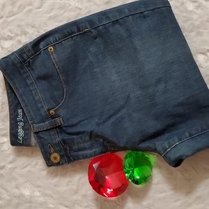 THE LIMITED Denim look Legging Jean sz.10